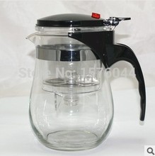 New arrival hot selling kettle Heat Resistant Glass Teapot Convenient Office Tea Pot Set 1000ml special