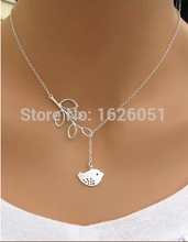 Fashion silver gold Simple hollow Geometric fish leaf pendant Necklace for Women Jewelry for Love Gifts