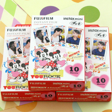 Brand New Fujifilm Instax Mini Film Comic 10sheets For Polaroid Mickey Photo Paper Fuji Instant Camera 7 7s 8 25 with Free Gift