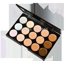 hot 2 Color choose 15 colors Concealer Neutral Palette 15 color makeup tools scar cream Face