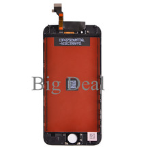 100 High Quality Test Before Black Color Touch Screen Digitizer LCD Display Replacement For iPhone 6