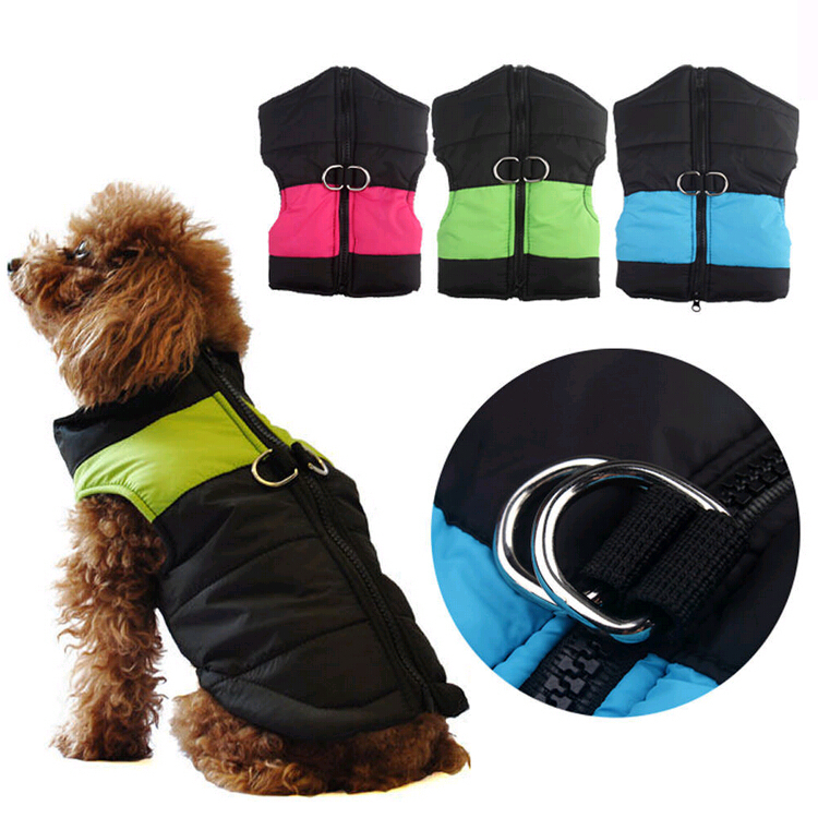 2017 Waterproof Reversible Dog Jacket Designer Warm Plaid Winter Dog Coat In Whitney Stripe Pattern