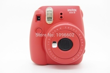 Fujifilm Instax Mini 8 Instant Film Photo Polaroid Camera New Red Raspberry Free Shipping
