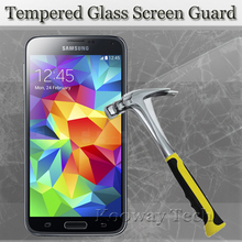 9H Hardness 2.5D Round Edge ExplosionProof Tempered Glass LCD Guard for Samsung Galaxy S5 S4 S3 S5 Mini S4 Mini Smartphone