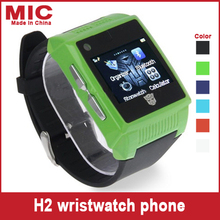 2013 Unlocked Multi-colors 1.49″ touch screen Keyboard MP3/MP4  bluetooth 1.3MP camera watch mobile phone cellphone H6 P120