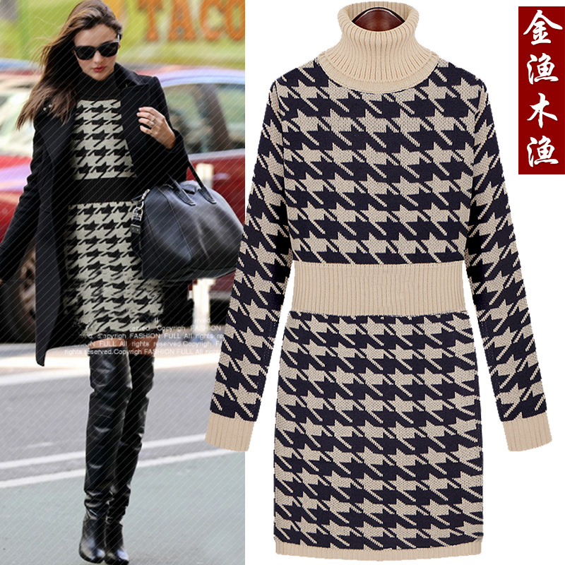 Long mu mu knit dresses