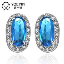 FVRS042 2015 new fine jewelry sets Extravagant Party jewlery set for lady Fashion Big Crystal set