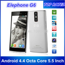 First Issue 2014 New 5.0 inch Elephone G6 MTK6592 Octa Core 1.7GHz Android Phone Support Fingerprint ID Gesture Recognition GPS