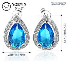 FVRS059 2015 new fine jewelry sets Extravagant Party jewlery set for lady Fashion Big Crystal set