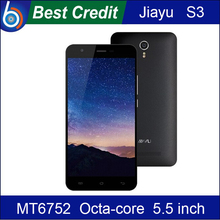 Original JIAYU S3 FDD LTE 4G MT6752 Octa Core 1.7Ghz 3G RAM 5.5″ 1920*1080 Gorilla Glass Mobile phone Android 4.4 WCDMA /Kate
