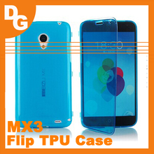 Hot Sale 8 Colors Fashion Flip TPU Protective Case For Meizu MX3 Smartphone Free Shipping With Tracking Number