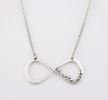 Free Shipping Fashion One Direction Directioner Infinity Necklace Jewlery 