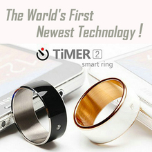 2 Pcs Lovers Rings Intelligent Magic Ring NFC Smart Ring for NFC Android and WP System