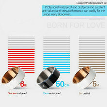 2 Pcs Lovers Rings Intelligent Magic Ring NFC Smart Ring for NFC Android and WP System