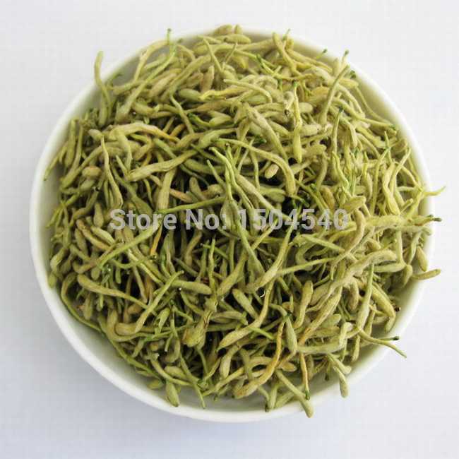 Free shipping Honeysuckle Tea 100 Organic Green Herbal Medicine Tea Refreshing Inlet 50g 