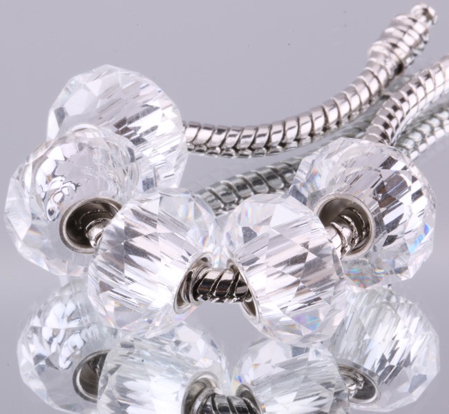 5PCS 925 sterling silver DIY thread Murano Glass Beads Charms fit Europe pandora Bracelets necklaces hjnaqaua
