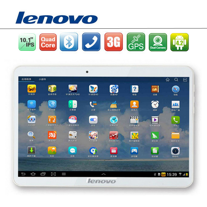 Lenovo 10 inch 10 1 Call Tablet phone Tablet PC Quad Core Android 4 4 2G