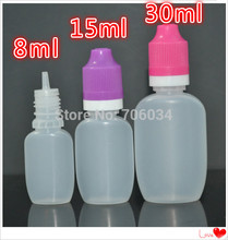 LDPE Plastic Dropper Bottles 1700psc 30ml E Cig Liquid Bottles Childproof Tamper Tip Eye Dropper Bottles