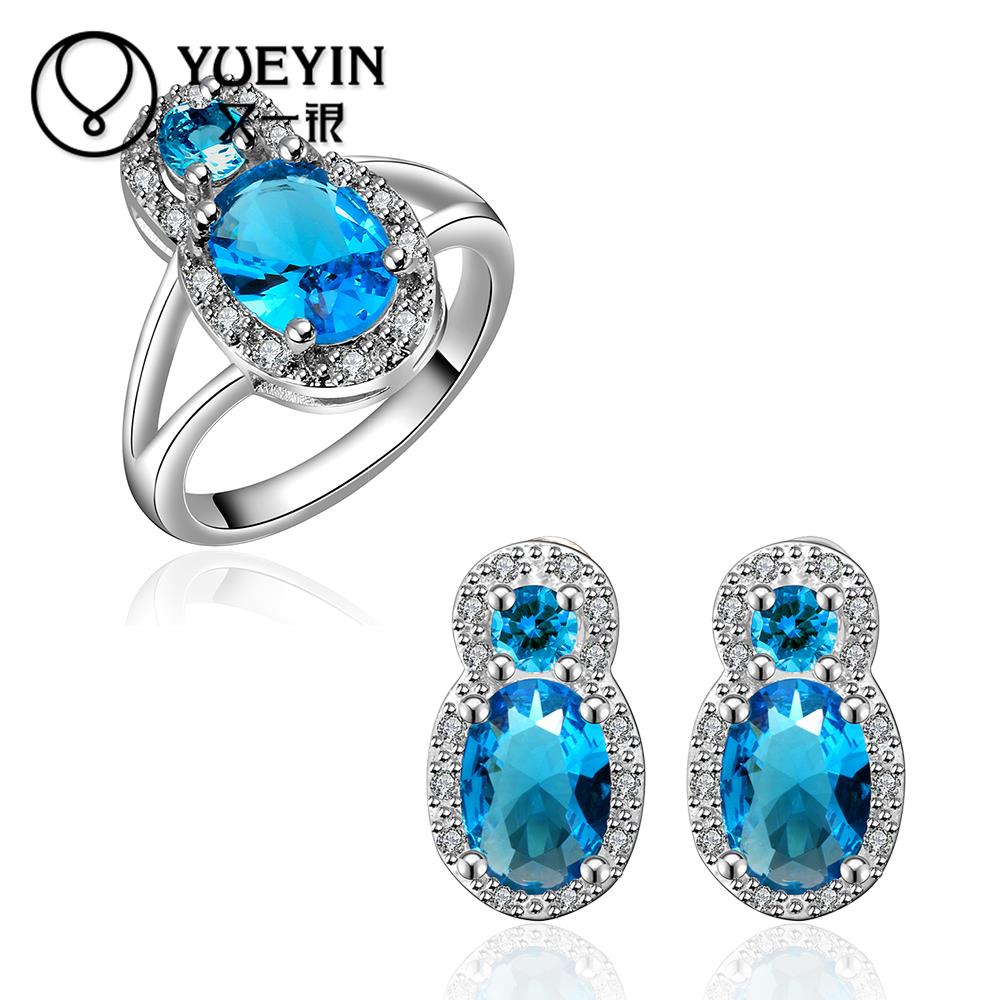 10sets lotFVRS035 2015 new fine jewelry sets Extravagant Party jewlery set for lady Fashion Big Crystal