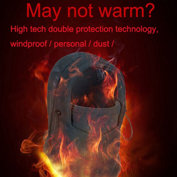 One Thermal Fleece 6 In 1 Balaclava Hood Police Wind Swat Ski Mask Hat ... One Thermal Fleece 6 In 1 Balaclava Hood Police Wind Swat Ski Mask Hat ...