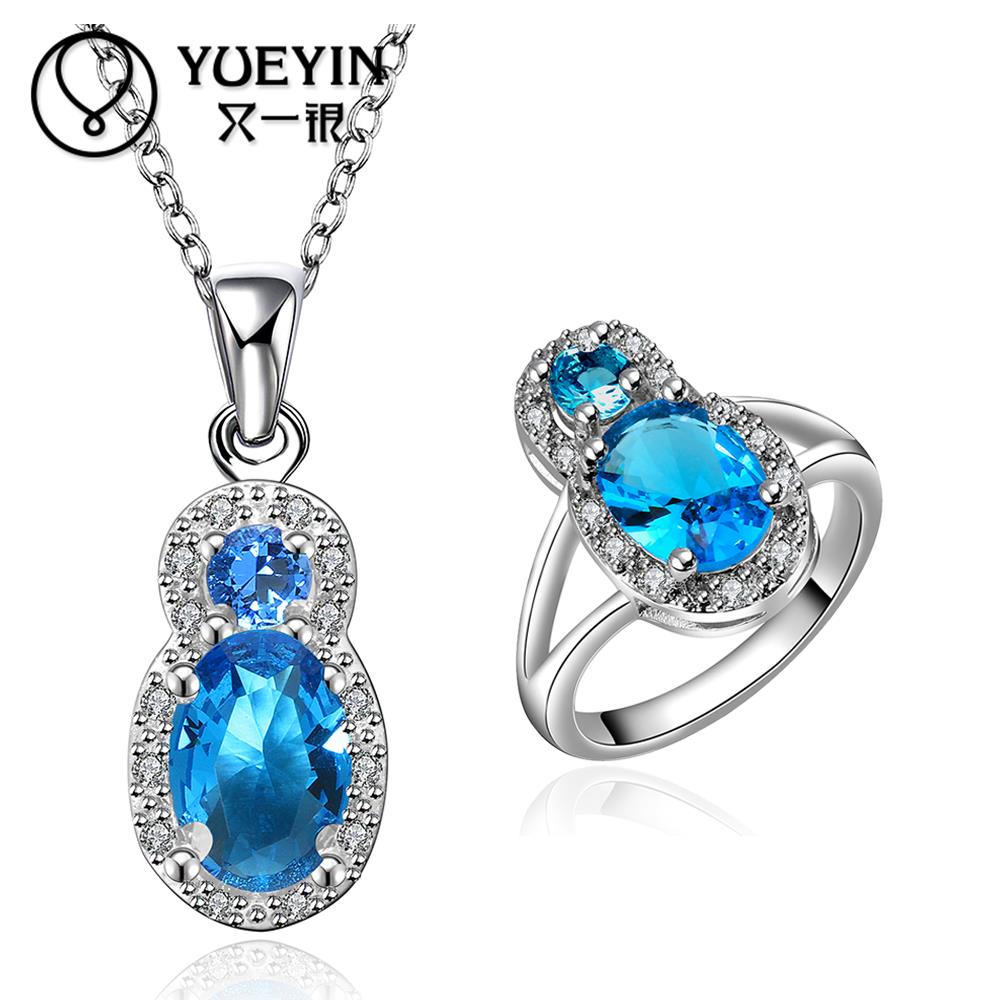10sets lotFVRS033 2015 new fine jewelry sets Extravagant Party jewlery set for lady Fashion Big Crystal