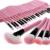 Woman's Pink 32 Pcs Make Up Tools Pincel Maquiagem Professional Superior Soft Cosmetic Makeup Brush Set Kit + Pouch Bag Case