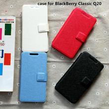 Pu leather case for BlackBerry Classic Q20 case cover