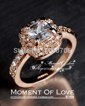 2015 Gold Statement Jewelry Classic Engagement Ring With Austrain Crystals Rings Love Wedding Rings Jewelry