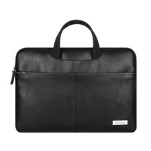Cartinoe Luxury Large Space Laptop Bag Notebook Computer Messenger Case Bag 13.3″ 15.6″ PU leather Conductor Series