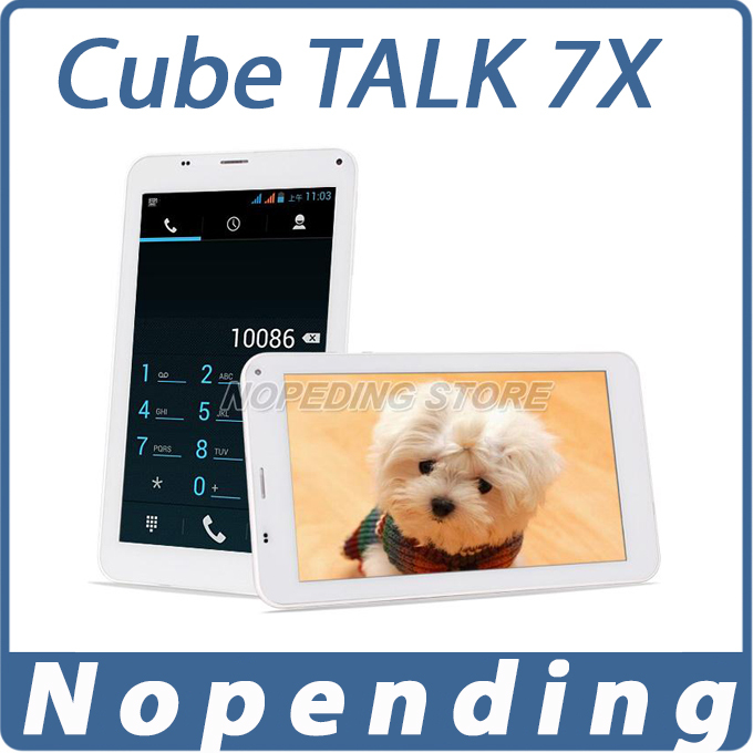 Original Cube TALK 7X MTK8382 1 3GHz 7 inch 3G Tablet PC Android 4 2 Quad