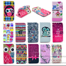 PU Leather Flip Case for Samsung Galaxy S3 i9300 SIII Book Style Stand Design wth Card 12 colors to choose