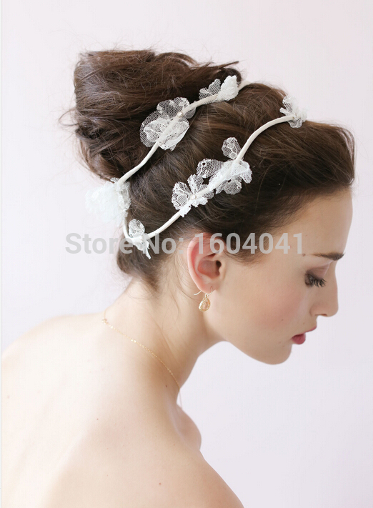 Affordable bridal hair wreaths