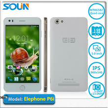 In Stock New Arrival Original Elephone P6i mtk6582 Quad core 5 0inch IPS 960 540p Android