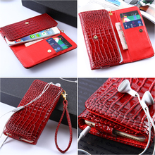 Top Quality Classic Luxury Crocodile Pattern Cell Phone Case For Apple iPhone 6 Plus For LG G3 D858 D859 5.5inch Universal Cover