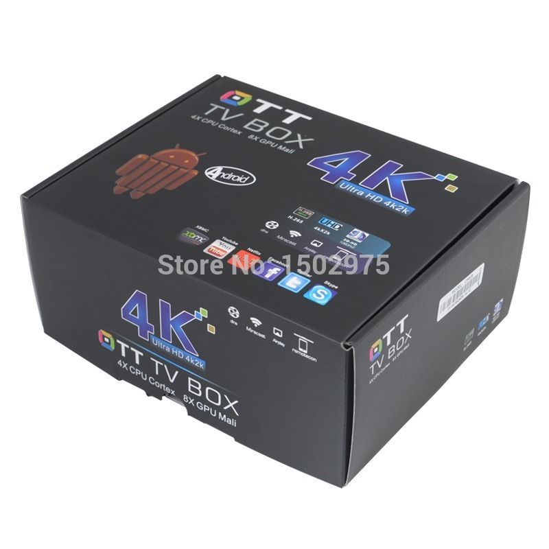 Купить мини-ПК РК 3288 четырехъядерных смарт-ТВ поле xbmc 2 + 8 ГБ wifi ...