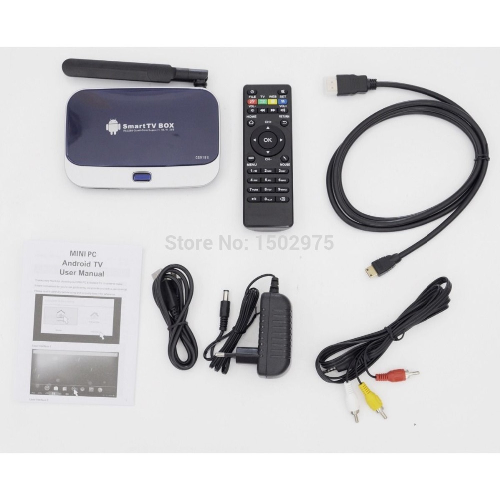 Купить мини-ПК РК 3288 четырехъядерных смарт-ТВ поле xbmc 2 + 8 ГБ wifi ...