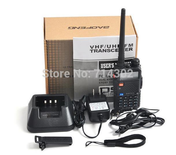 New BaoFeng UV 5R Portable Radio UV 5R Walkie Talkie 5W Dual Band VHF UHF 136