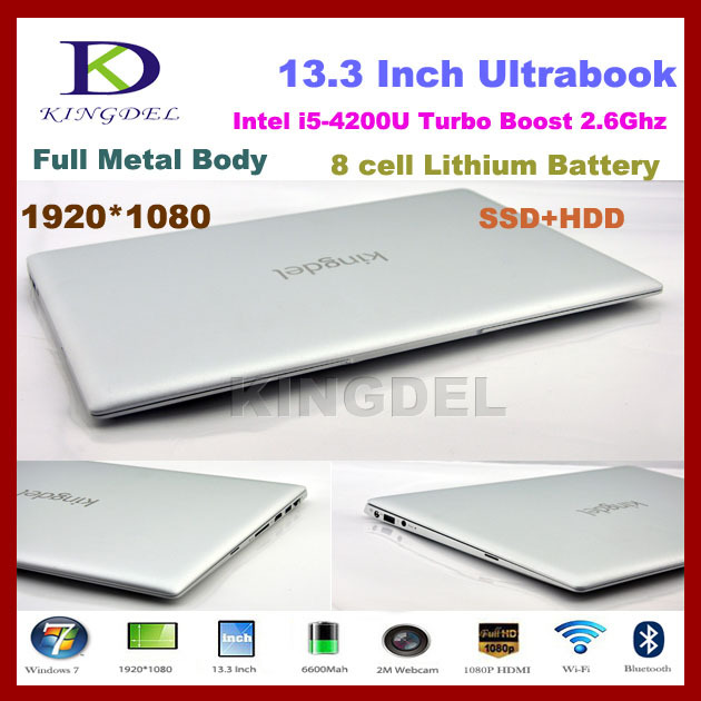 Best 13 3 notebook i5 price laptop with 4GB RAM 32GB SSD 1T HDD 1920 1080