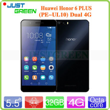 Huawei Honor 6 Plus 4G FDD LTE Phone 3GB 32GB 5.5″ 1080P Kirin925 Octa Core 1.8GHz Dual Rear Camera 8MP Android 4.4 Dual SIM NFC