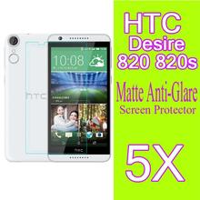 5X Anti glare Anti glare Frosted Screen Protector For HTC Desire 820 5 5 Protective Film