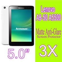 3pcs Lenovo A5500 Screen Protector,Matte anti-glare Anti Scratch Lenovo A5500 A8-50 Tablet PC 8″inch LCD Protective Film