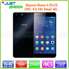 Original Huawei Honor 6 Plus Dual 4G Phone 3GB RAM 32GB ROM 5.5″ Kirin925 Octa Core Dual Rear Camera Android 4.4 Dual SIM NFC