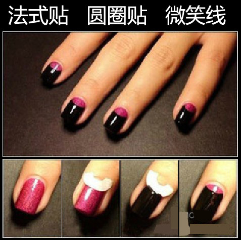DIY Decorations many style color tip nail art nail sticker nail decal nail tools accessories 1pcs