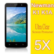 5X New For Newman Newmy K1 CLEAR LCD Screen Protector Guard Cover Film For Newman K1 5.0 inch SmartPhone Screen Film