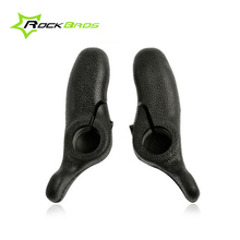 ROCKBROS Full Rubber Bike Bicycle Bar Ends Bicycle MTB and Folding Bikes Cycling Rubber Handlebar Barend Barends Black