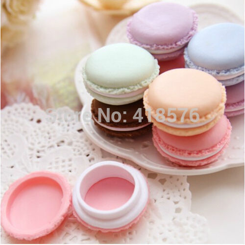 New 5Pcs Jewelry Box Gift Mini Macarons Box Candy Color Storage Box For Jewelry Organizer