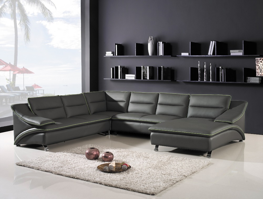 Moderne woonkamer grijs: actie modern grijs eiken hoogglans wit ... Woonkamer inrichting cozy living