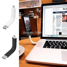 Bendable Micro USB Sync Data Charger Cable Stand For Samsung S3 S4 HTC Smart Cell phone