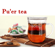 Top grade  original Puer Tea  ripe pu er puerh tea Pu’er Gift 330g Chinese Pu’er tea health care food 36 particle / bag *2 bag