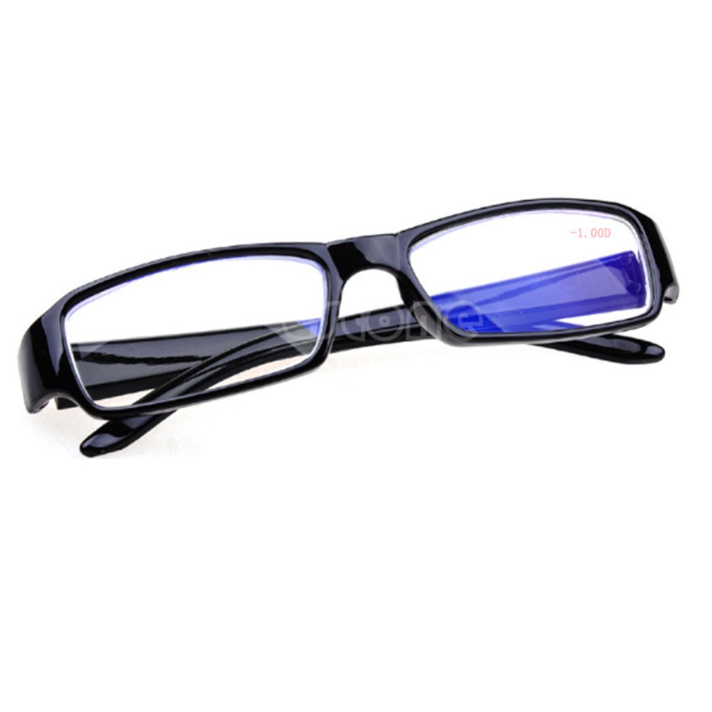 Frete grátis preto Frames do Eyeglass miopia óculos-1.5-1-2.5-2-3-3.5-4-4